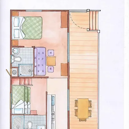 Mobile Homes With Pool In 55448 Ferienpark Cesenatico